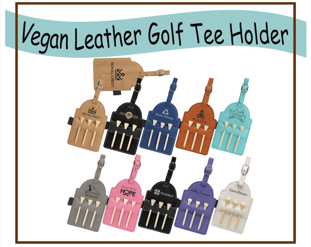 Personalized golf tee holder