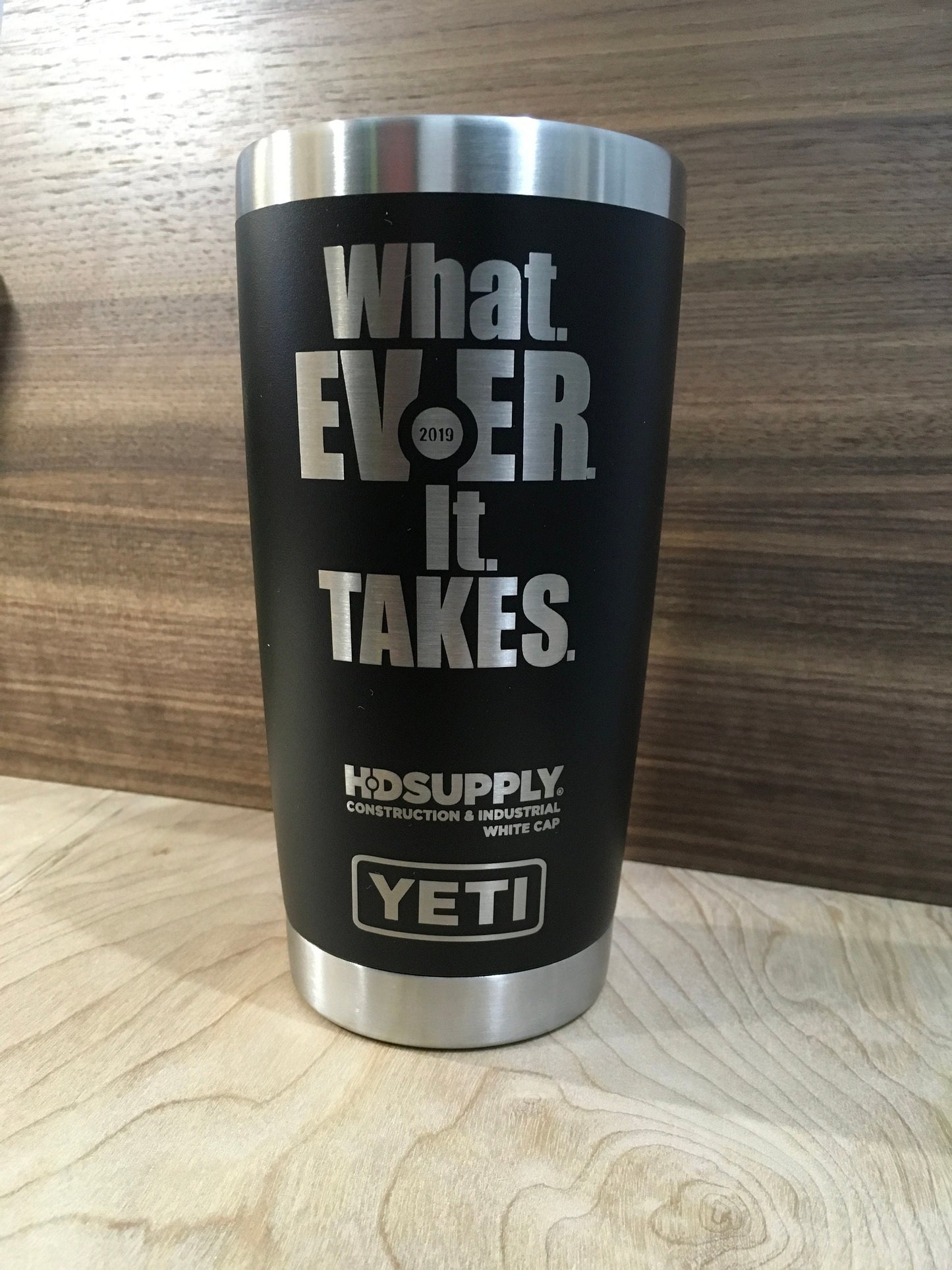 Laser Engraved 20 oz Yeti Tumbler, Fishing Design, Personalized Cup