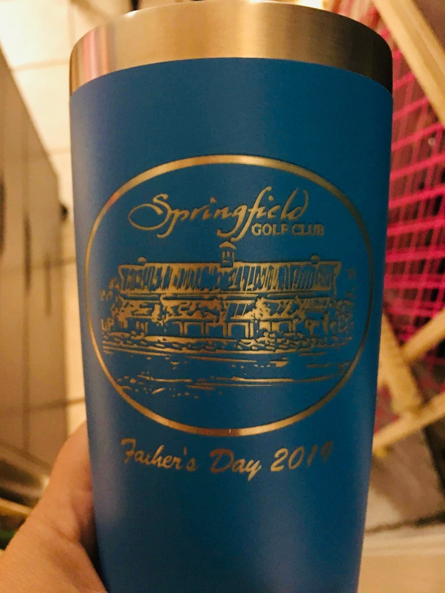 Laser Engraved 20 oz Yeti Tumbler, Fishing Design, Personalized Cup